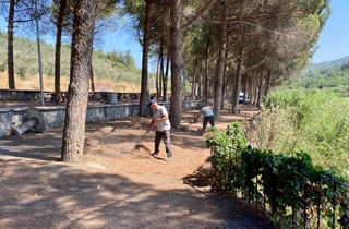 Kurtul Piknik Alanı'nda Kapsamlı Temizlik